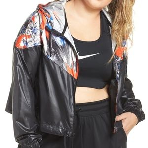 NIKE track jacket plus size NWT trendy active